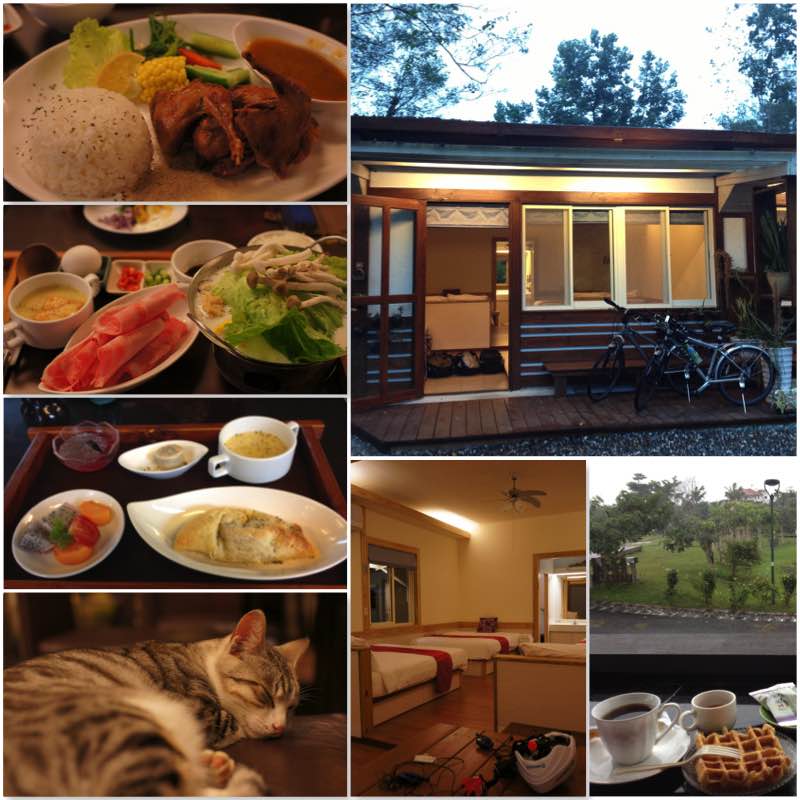Image grid showing the rooms of QianCaoYuan and the dinner sets they served.
