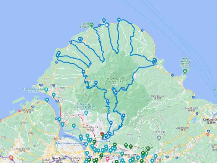 Cycling Route: Buddha’s Palm – Climb Training